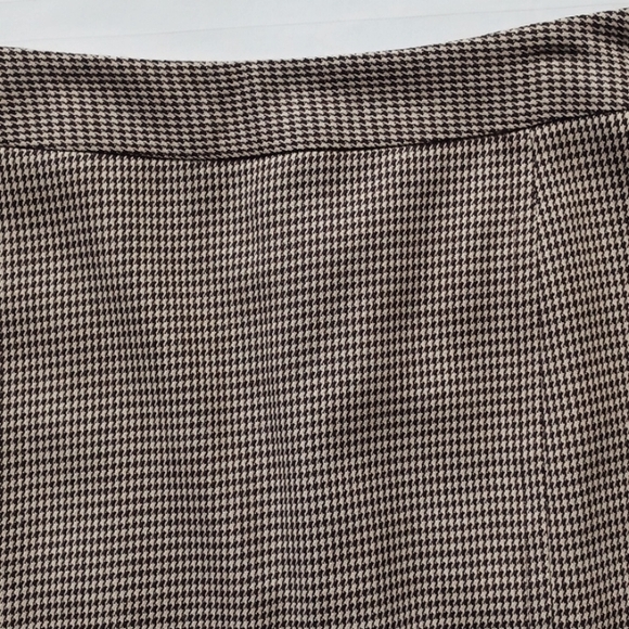 Harve Benard Wool Houndstooth Pencil Midi Skirt- Sz. 16 - Picture 3 of 10